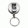 Advantus® Heavy-Duty Steel Chain Retractable Id Card Reel