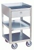 Stainless Steel Mobile Work Stand With Drawer
